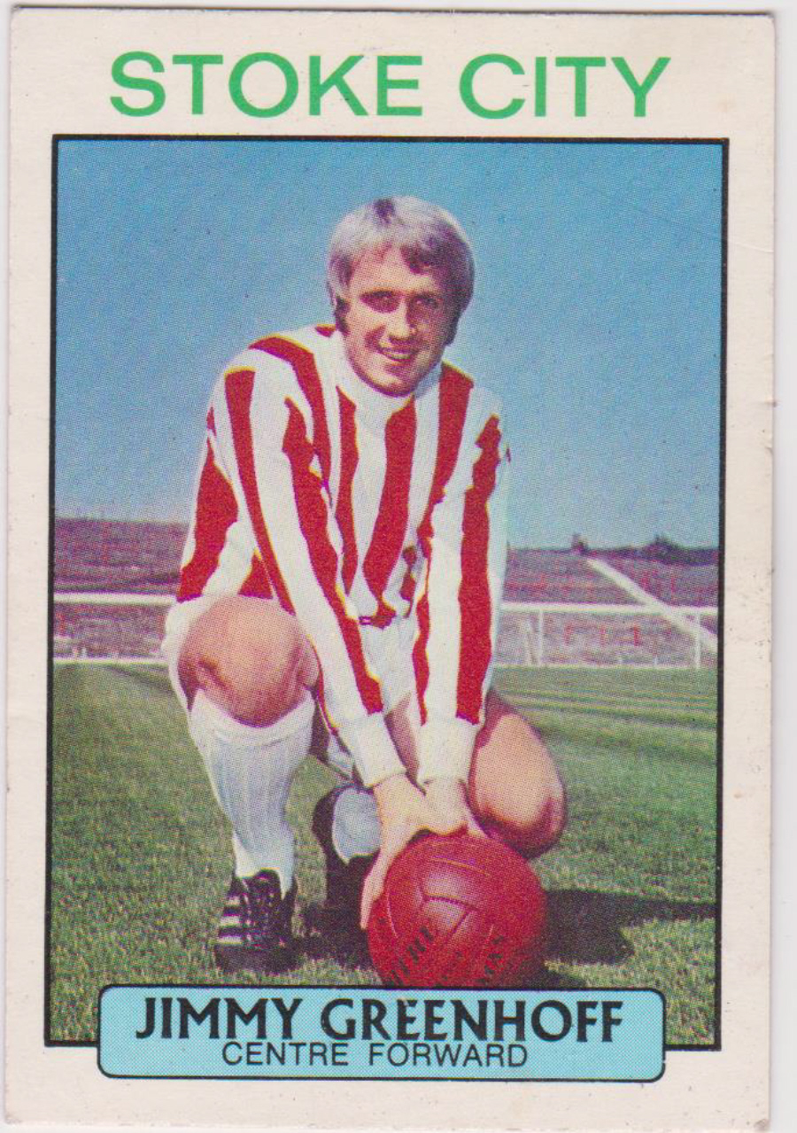 A & B C Footballers ( Did You Know ) No 45 Jimmy Greenhoff Stoke City