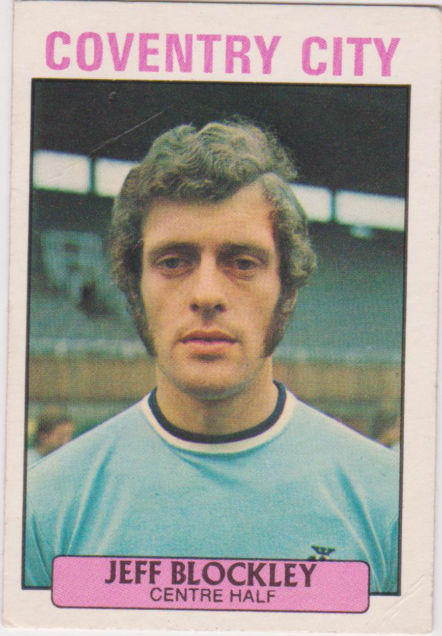 A & B C Footballers ( Did You Know ) No 206 Jeff Blockley Coventry City - Click Image to Close