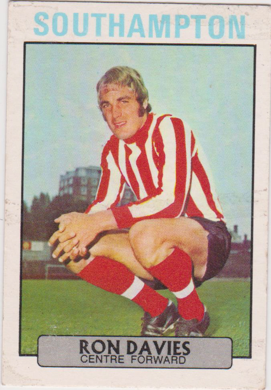 A & B C Footballers ( Did You Know ) No 29 Ron Davies Southampton