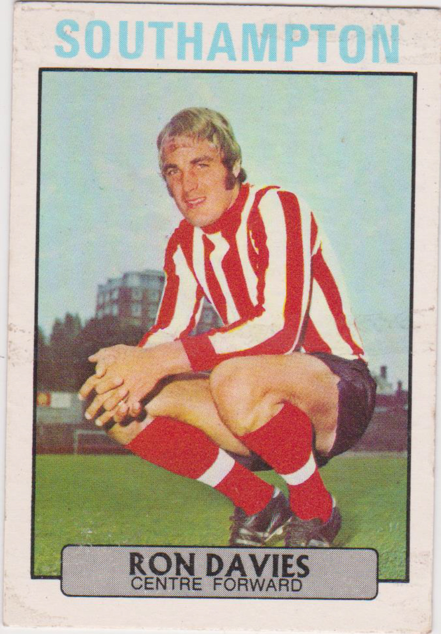 A & B C Footballers ( Did You Know ) No 29 Ron Davies Southampton - Click Image to Close