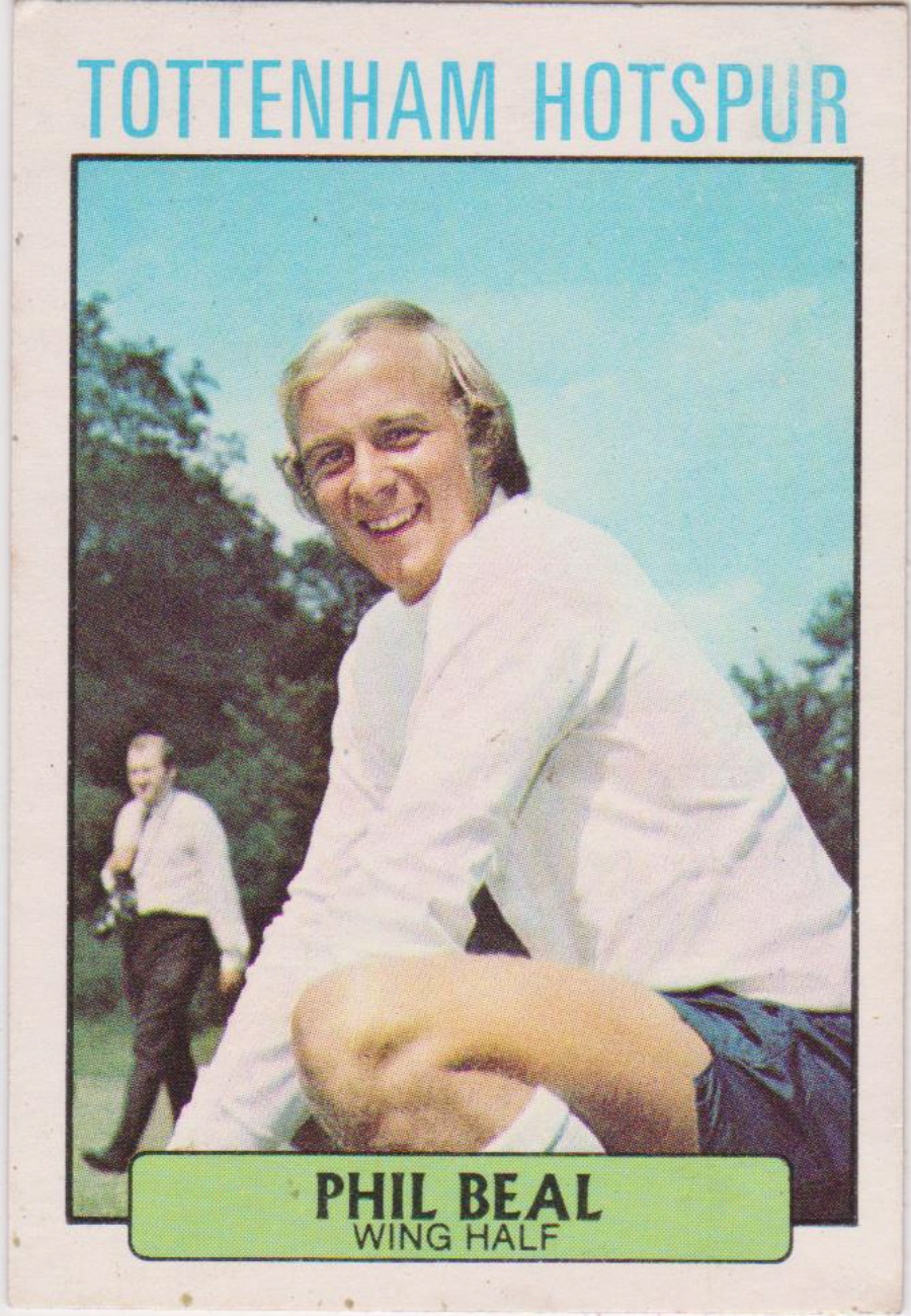 A & B C Footballers ( Did You Know ) No 37 Phil Beal Tottenham Hotspur