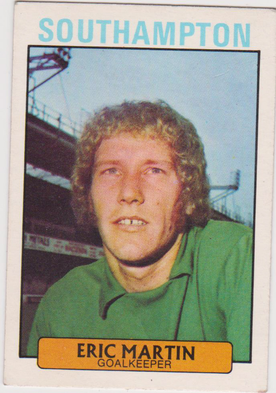 A & B C Footballers ( Did You Know ) No 54 Eric Martin Southampton