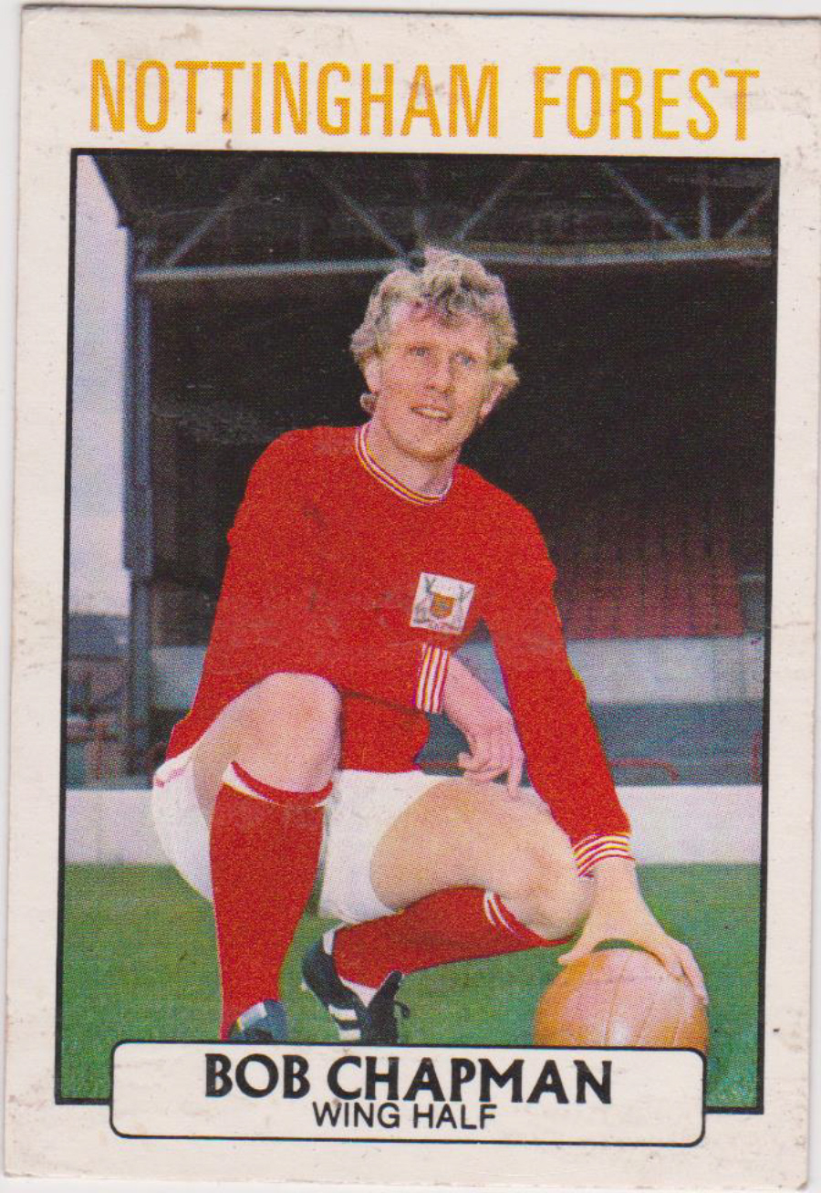 A & B C Footballers ( Did You Know ) No 62 Bob Chapman Nottingham Forest