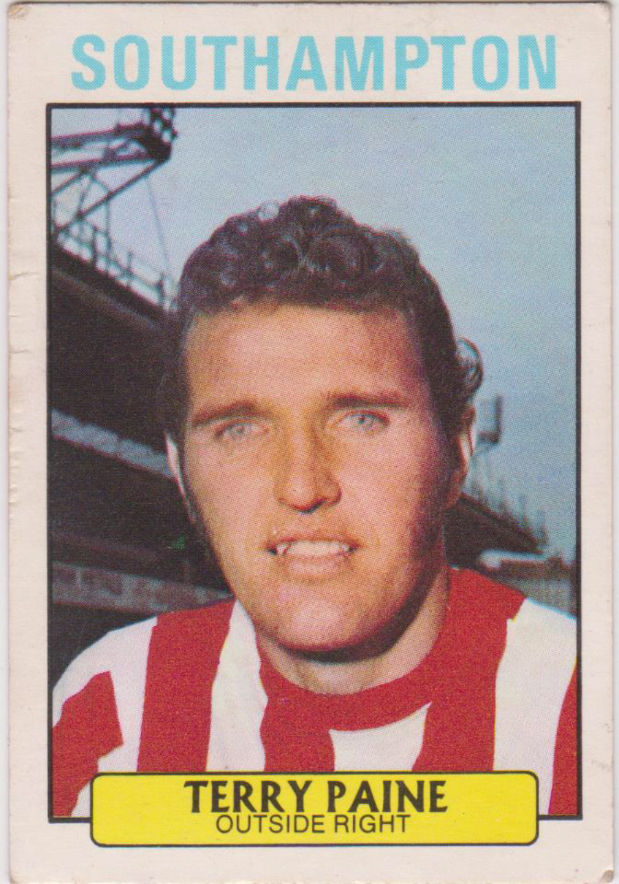 A & B C Footballers ( Did You Know ) No 101 Terry Paine Southampton