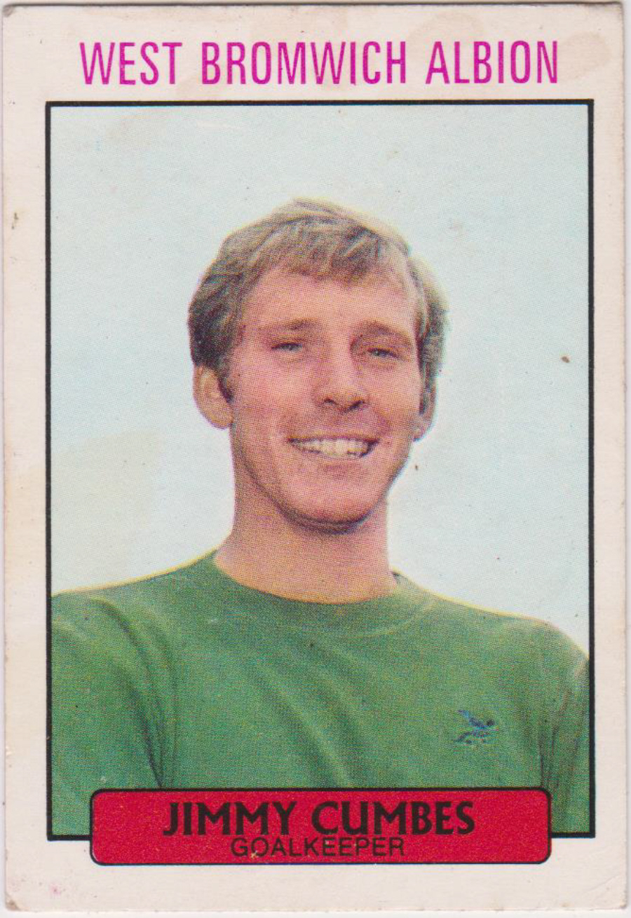 A & B C Footballers ( Did You Know ) No 43 Jimmy Cumbes West Bromwich Albion