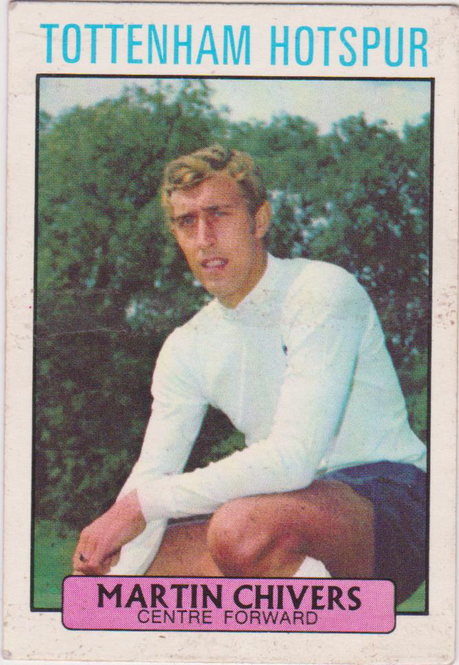 A & B C Footballers ( Did You Know ) No 20 Martin Chivers Tottenham Hotspur