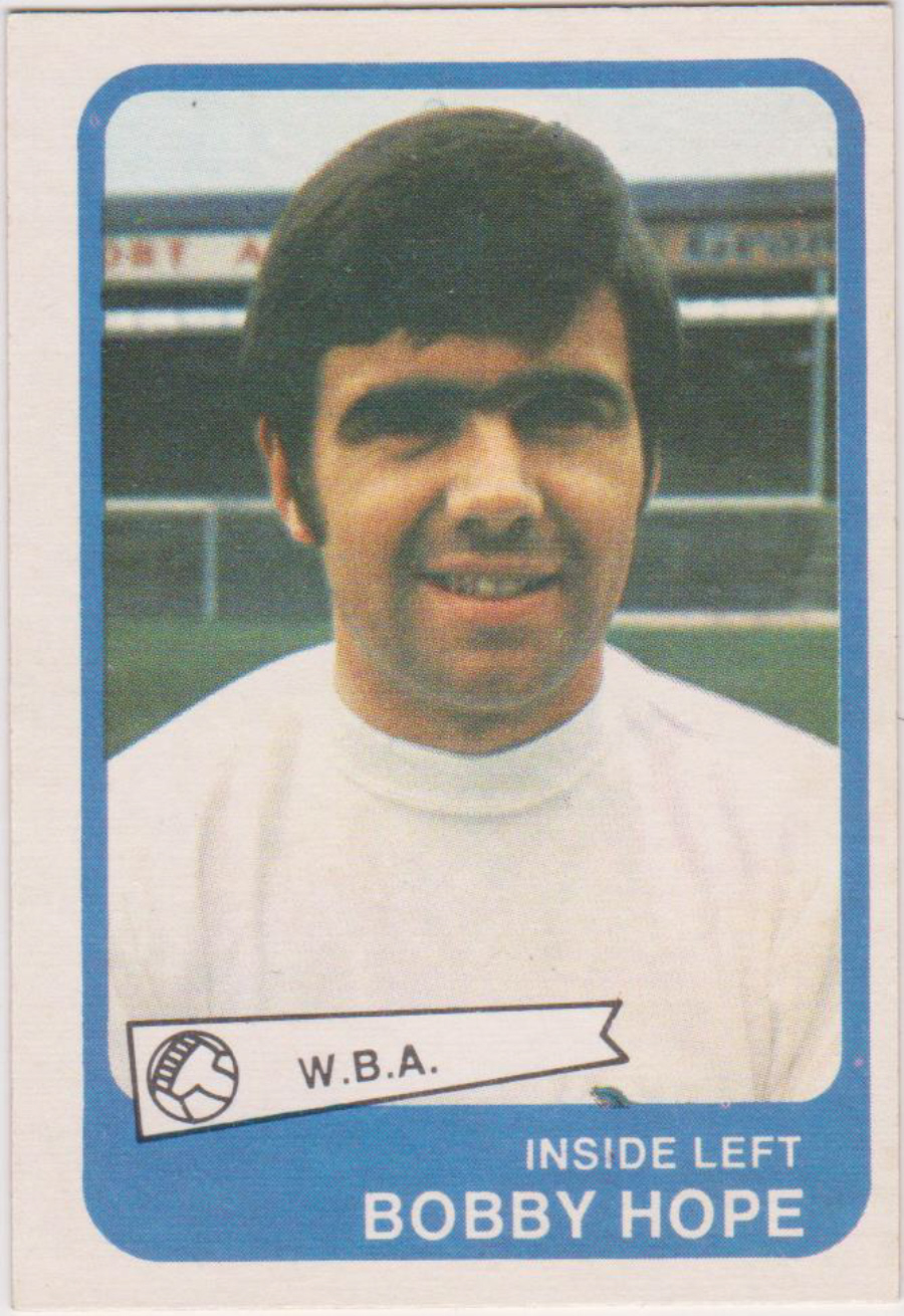A & B C Footballers ( Yellow Back ) No 90 Bobby Hope West Bromwich Albion