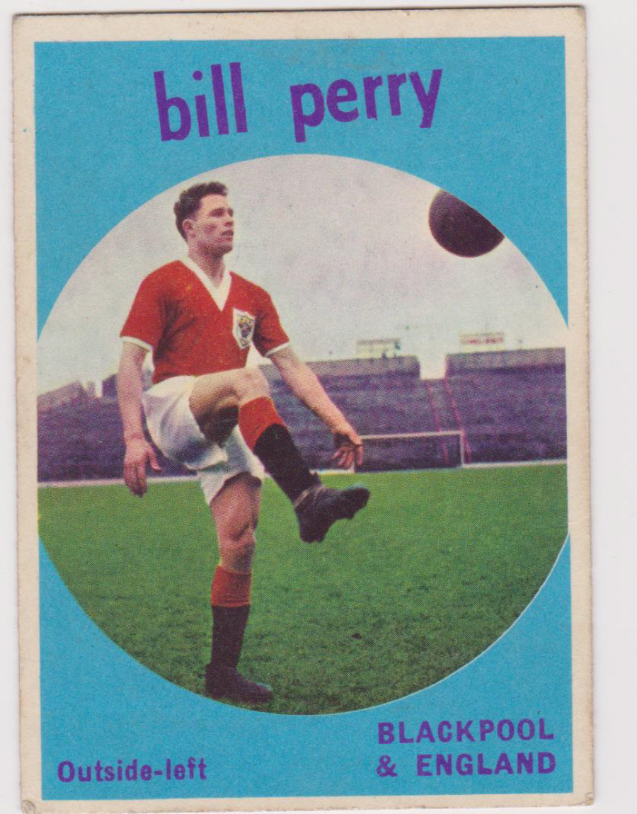 A & B C Footballers Black Back Series 2 No 46 Bill Perry Blackpool