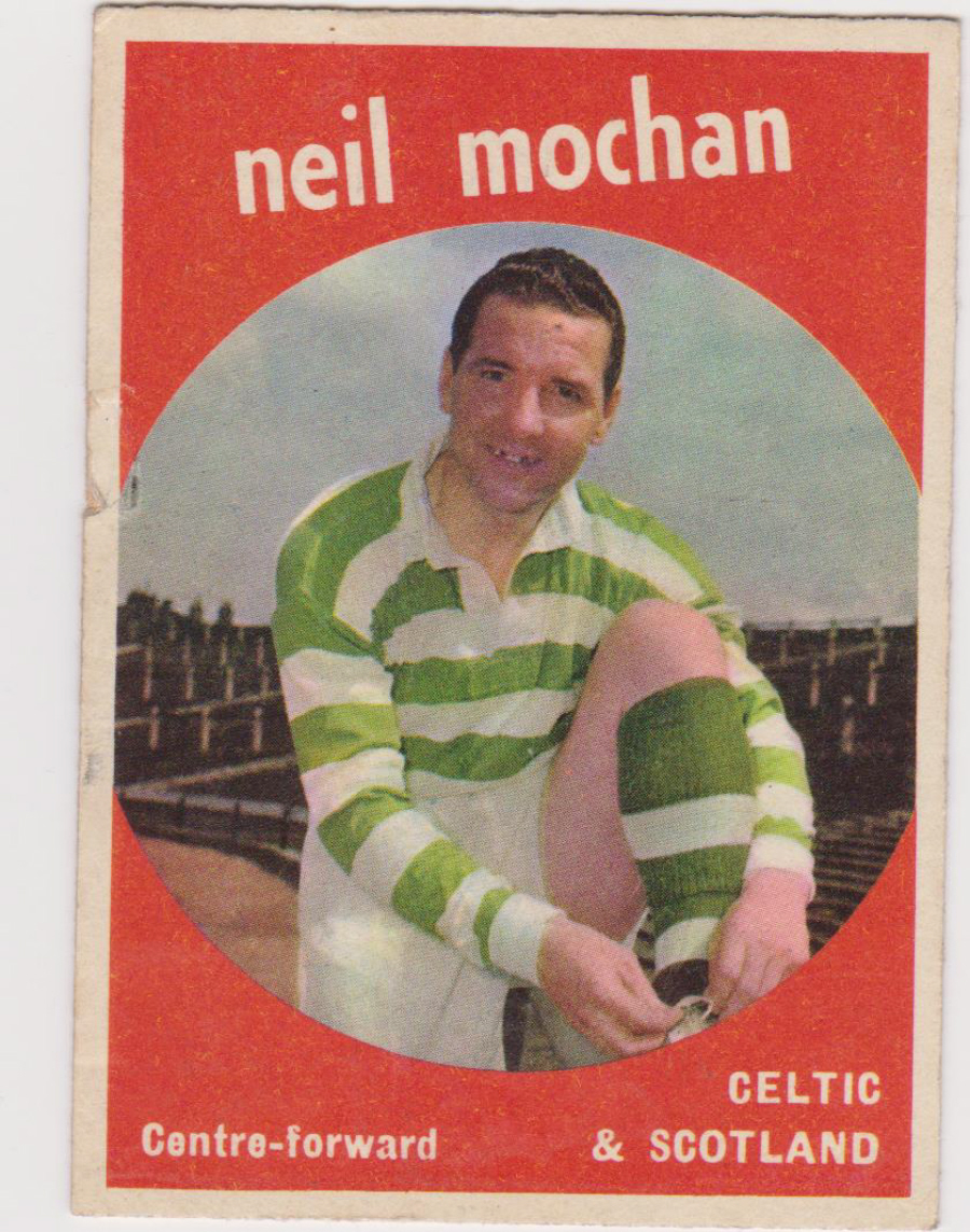 A & B C Footballers Black Back Series 2 No 61 Neil Mochan Celtic