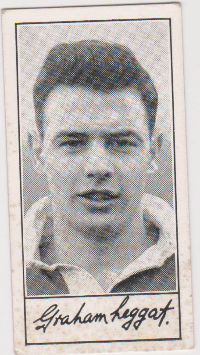 Barratt Famous Footballers A4 No 41 Graham Leggat Aberdeen