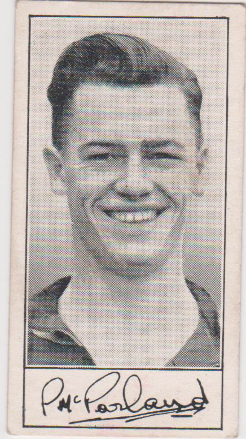 Barratt Famous Footballers A6 No 2 P McParland Aston Villa