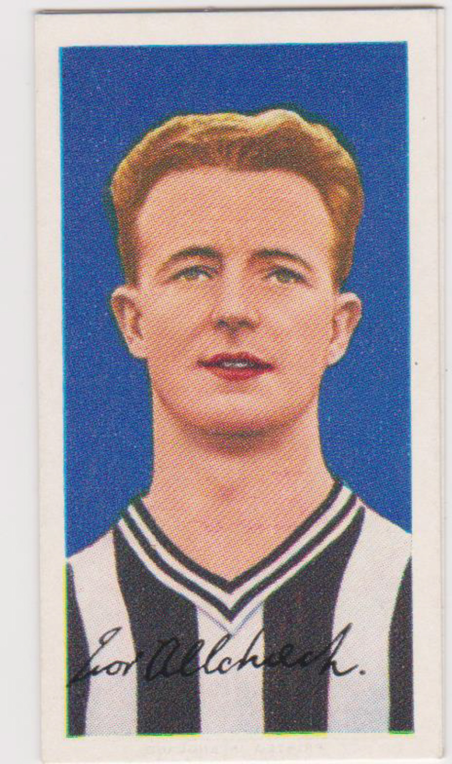 Barratt Famous Footballers A9 No42 L Allchurch Newcastle United