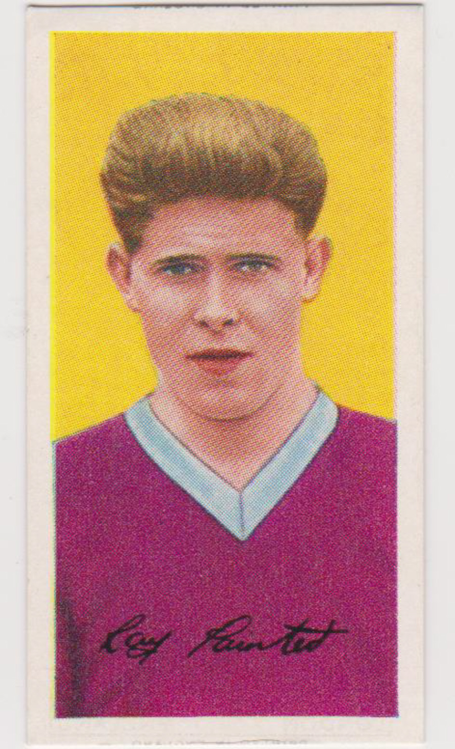 Barratt Famous Footballers A9 No 32 Ray Pointer Burnley