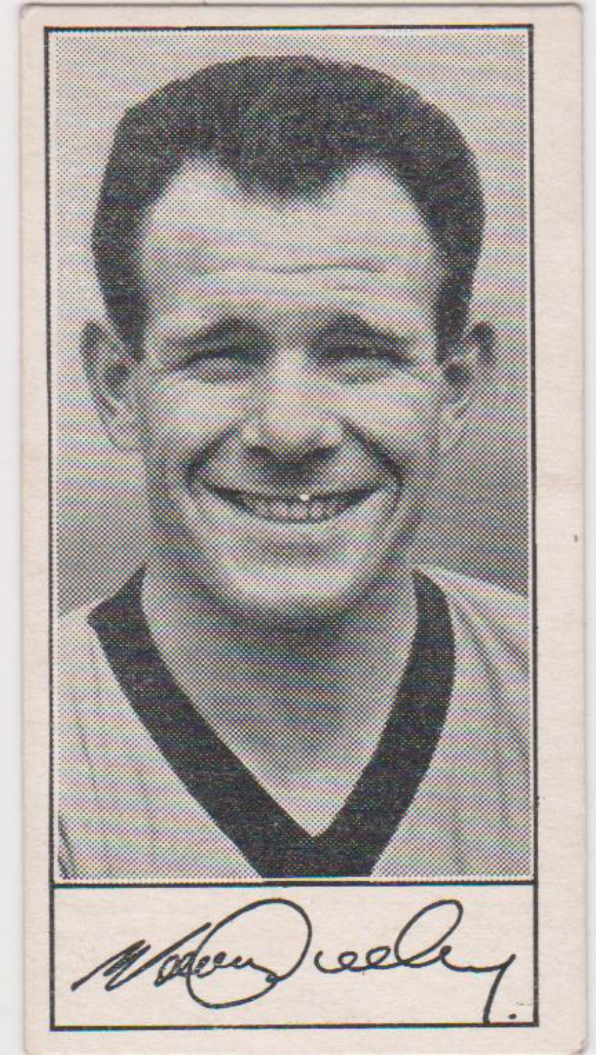 Barratt Famous Footballers A7 No 47 N Deeley Wolves - Click Image to Close