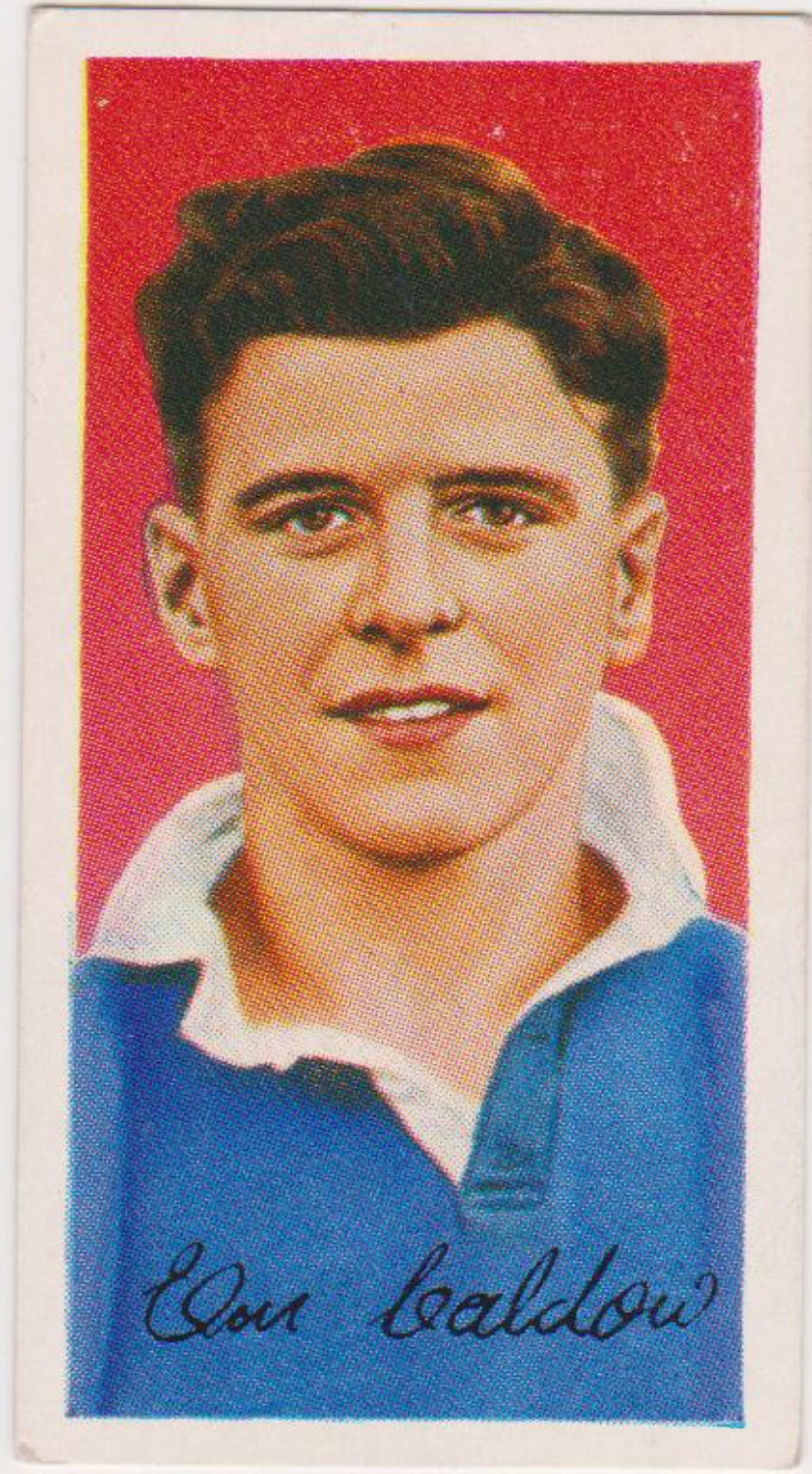 Barratt Famous Footballers A8 No E Caldow Rangers