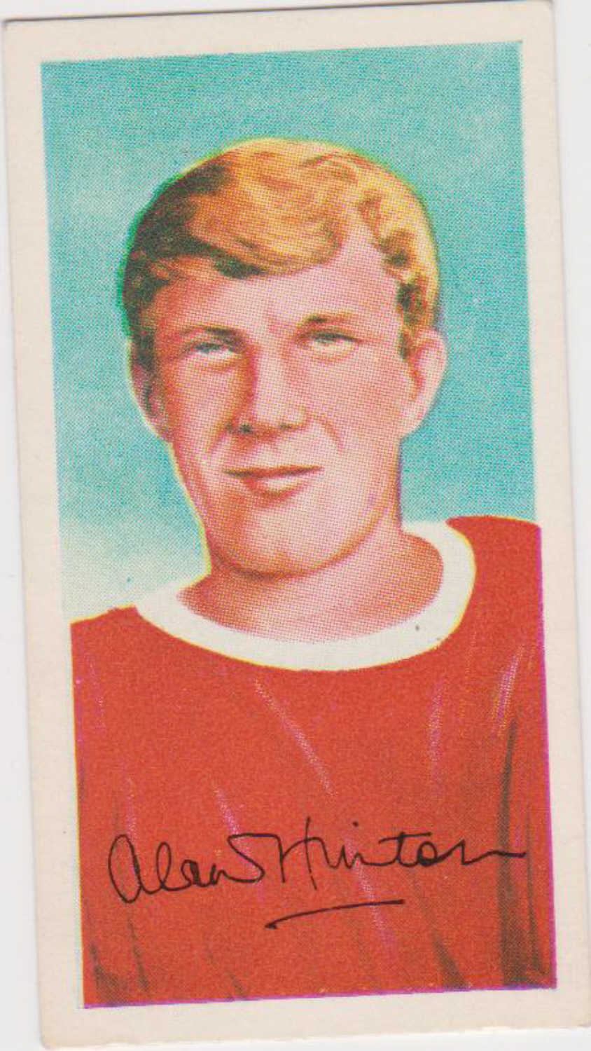 Barratt Famous Footballers A13 No 9 Alan Hinton Nottenham Forest