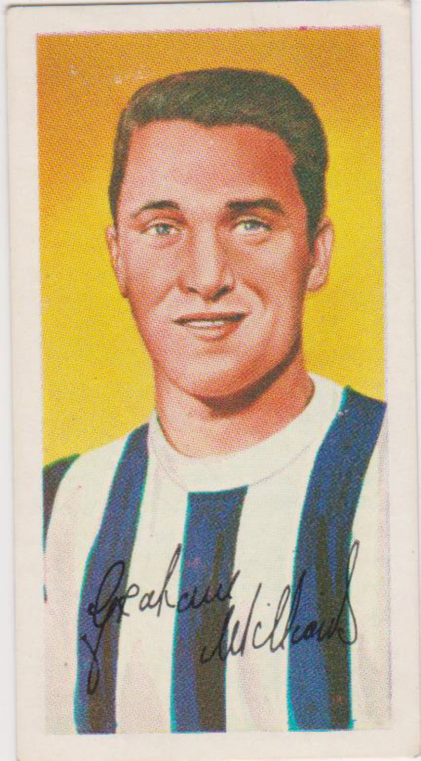 Barratt Famous Footballers A13 No 17 Graham Williams West Bromwich
