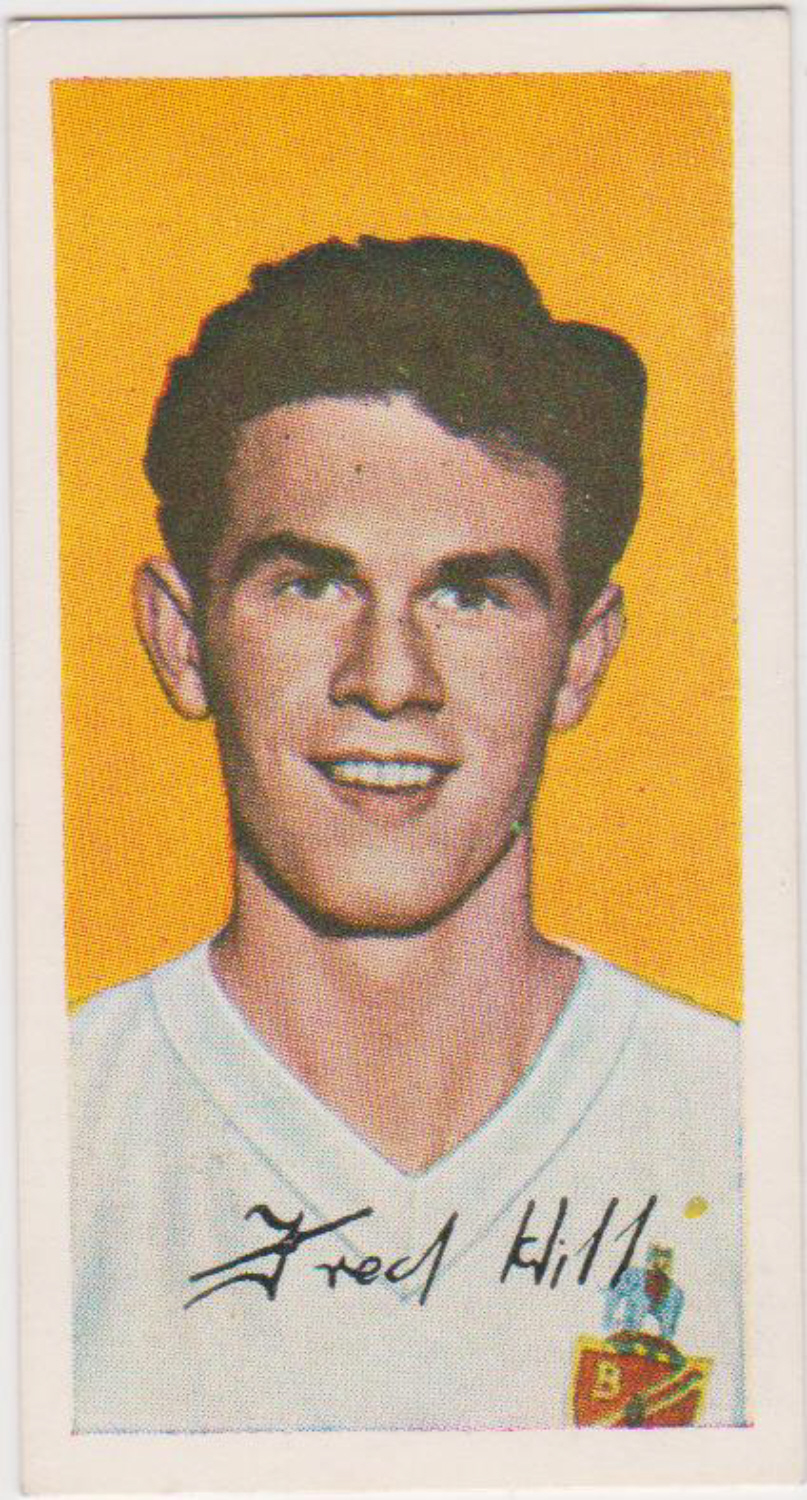 Barratt Famous Footballers A10 No 30 Fred Hill Bolton Wanderers - Click Image to Close