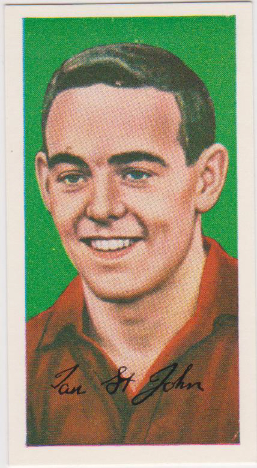 Barratt Famous Footballers A10 No 6 Ian St.John Liverpool - Click Image to Close