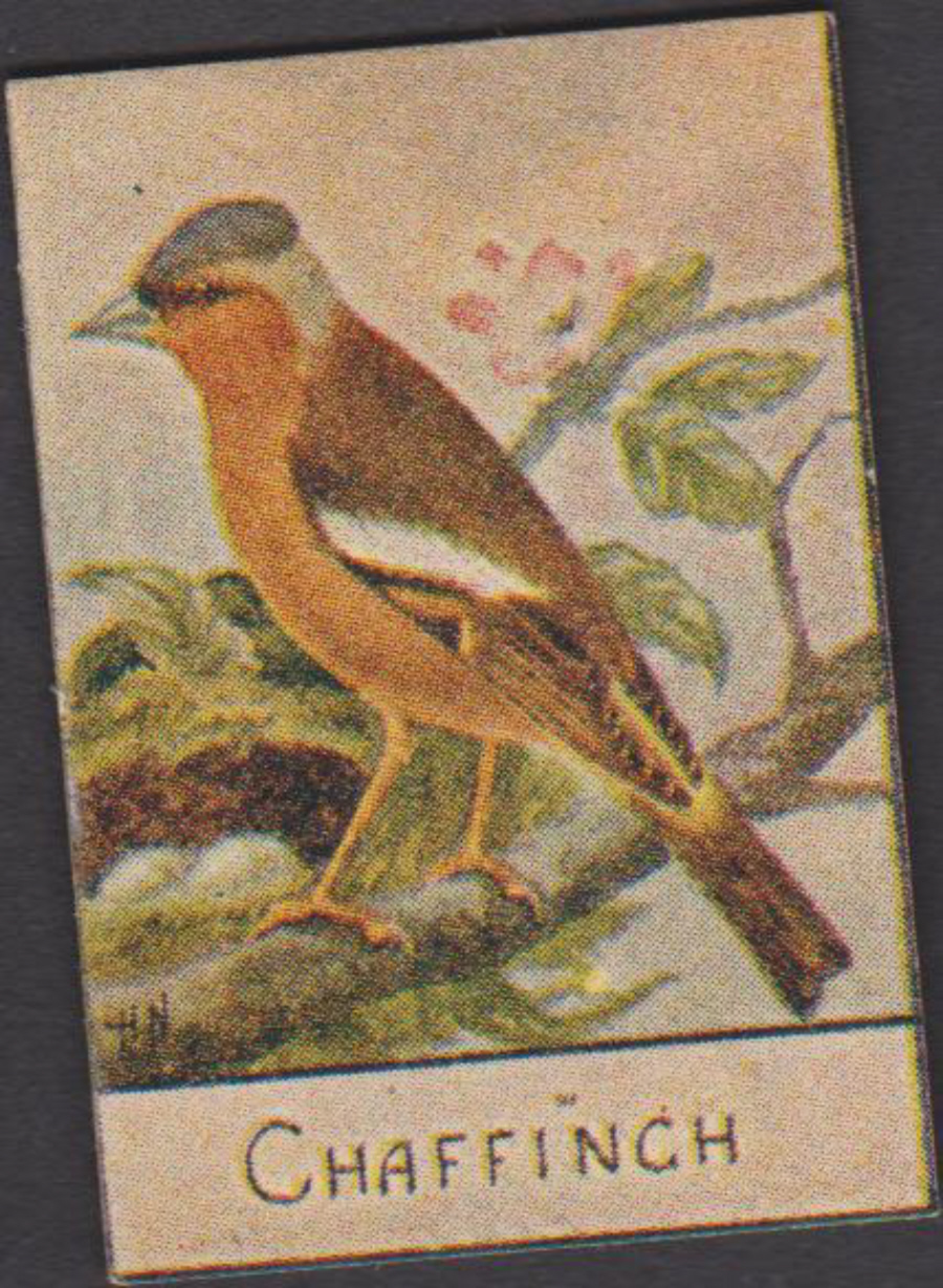 Spratt's British Bird Series Numbered No 95 Chaffinch - Click Image to Close