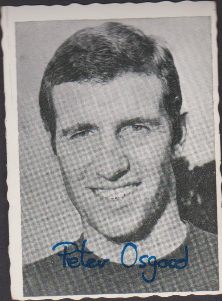 A & B C Footballers 1969 MF from set of 36 No1 Peter Osgood