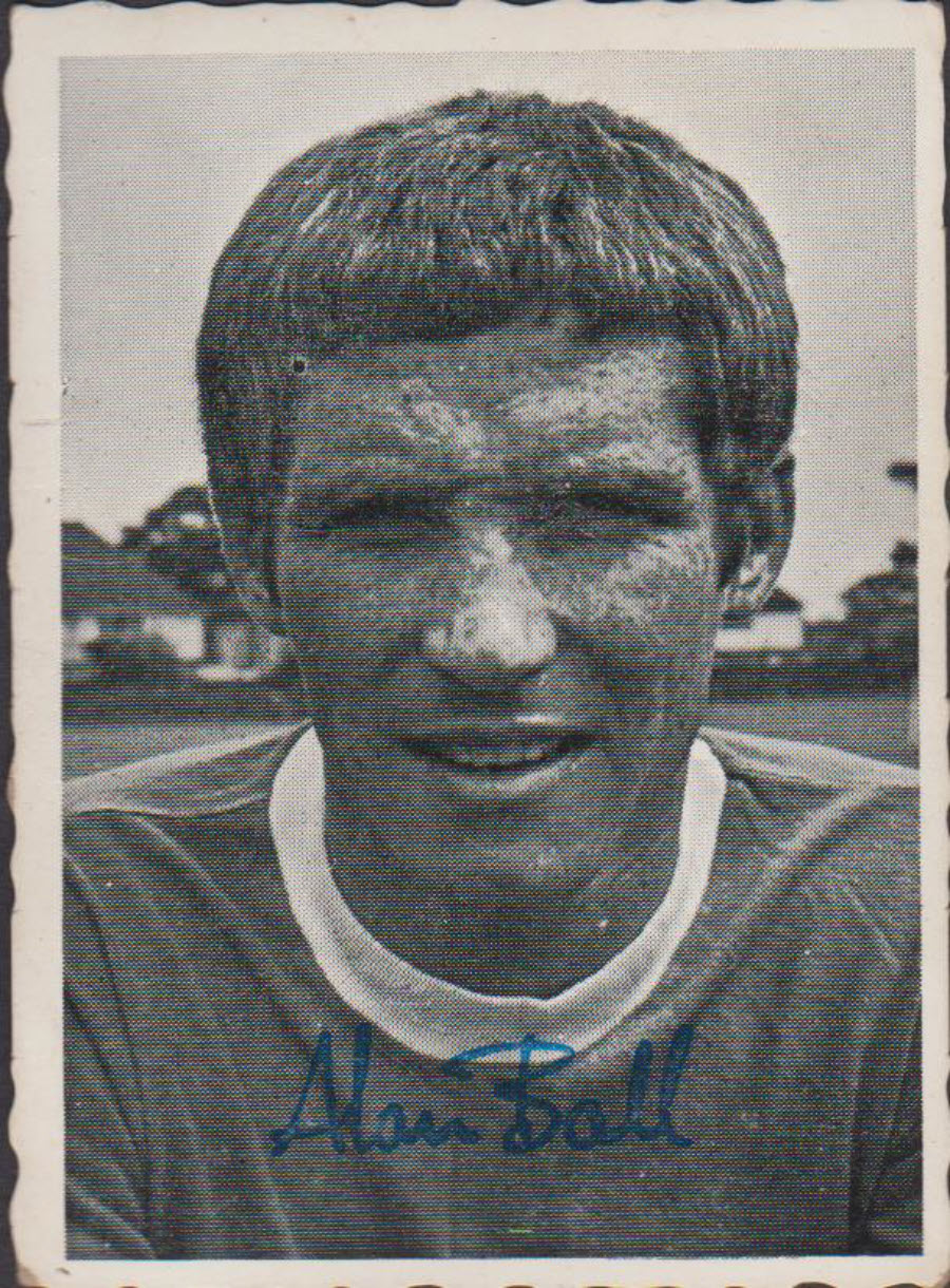 A & B C Footballers 1969 MF from set of 36 No 15 Alan Ball