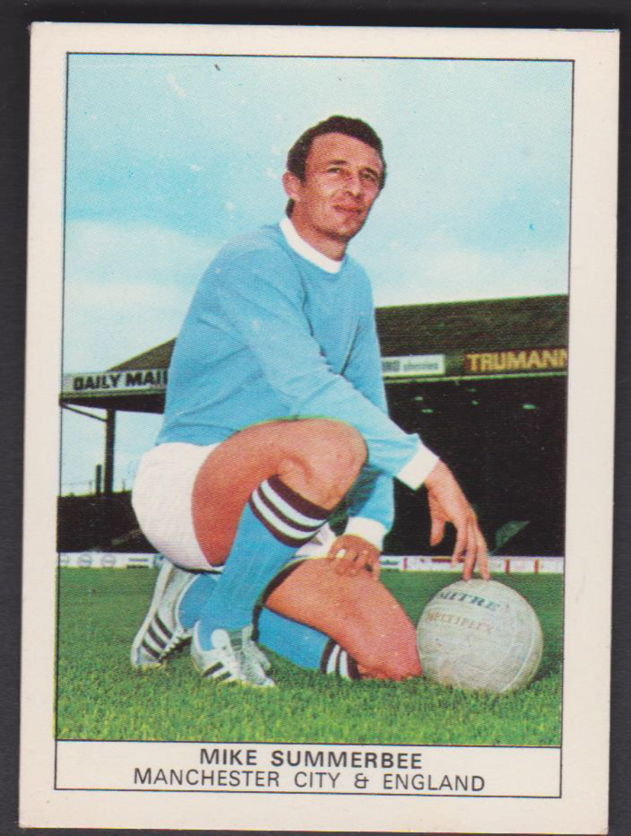 Nabisco Footballers 1970 L from set of 24 No 15 Mike Summerbee