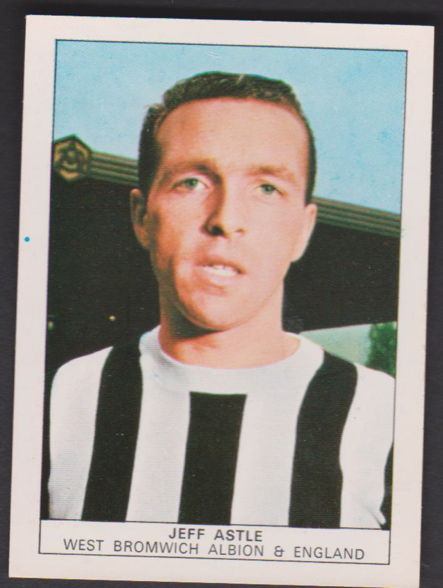 Nabisco Footballers 1970 L from set of 24 No 16 Jeff Astle