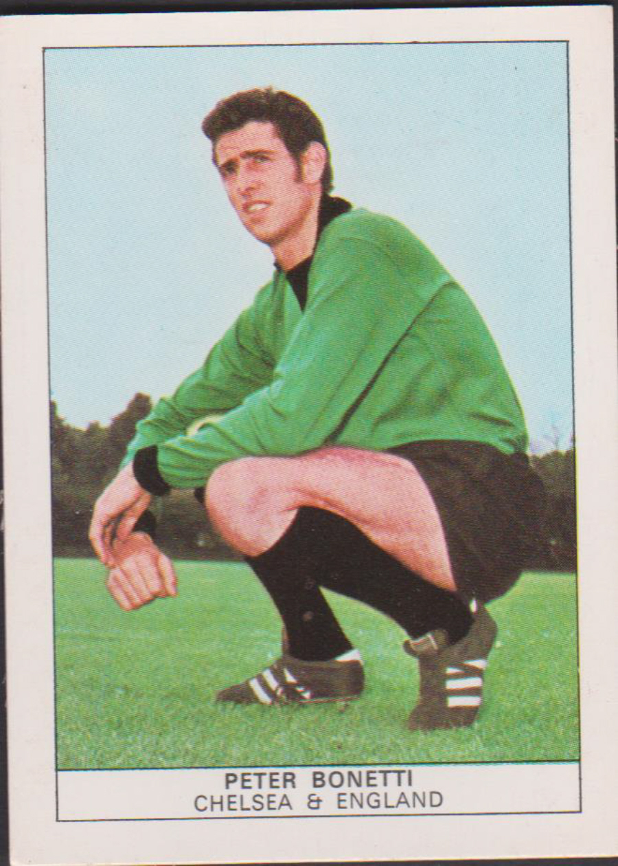 Nabisco Footballers 1970 L from set of 24 No 20 Peter Bonetti