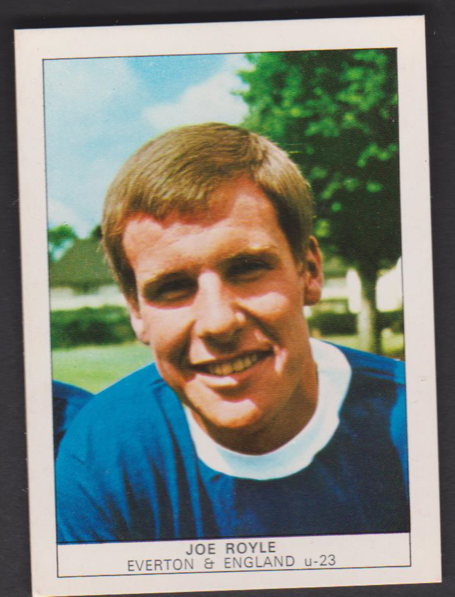 Nabisco Footballers 1970 L from set of 24 No 24 Joe Royal