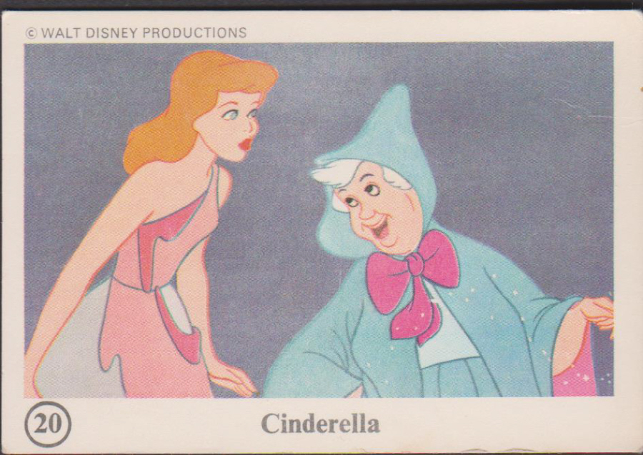 Typhoo Wonderful World of Disney No 20 CINDERELLA