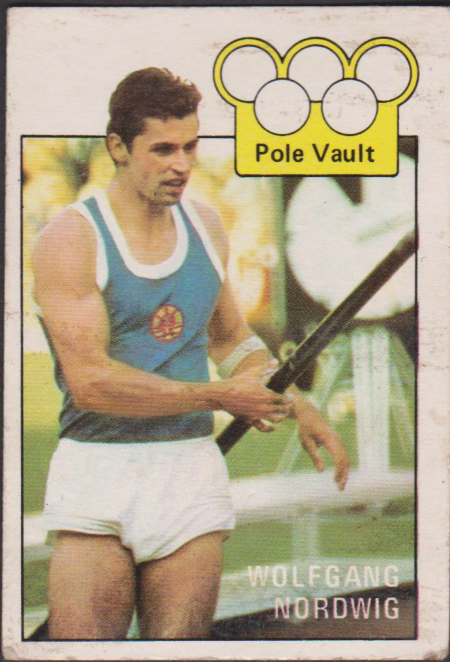 A & B C Olympics No 14 Wolfgang Nordwig