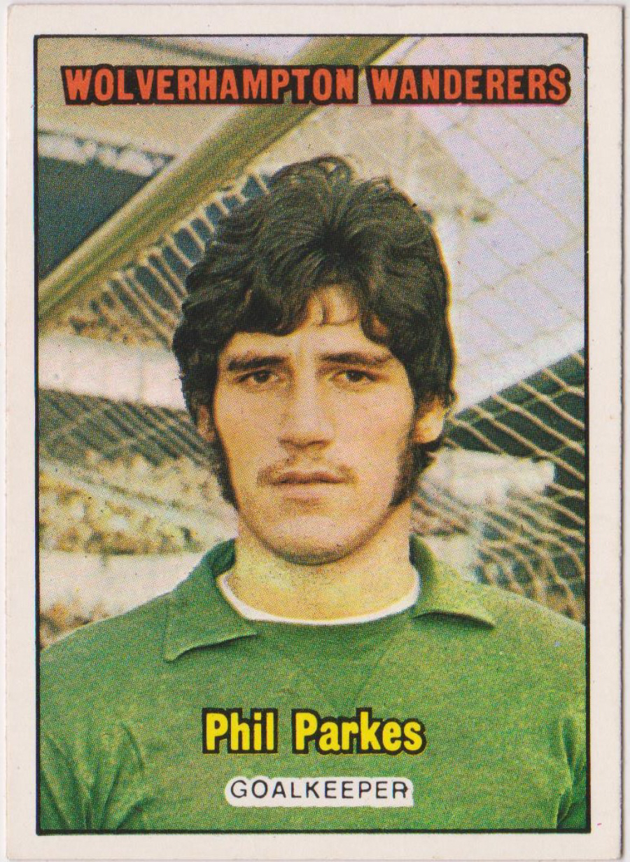 A & B C Footballers 1970 3nd Series ( 171-255 ) Orange Back No 192 Phil Parkes Wolverhampton Wanderers