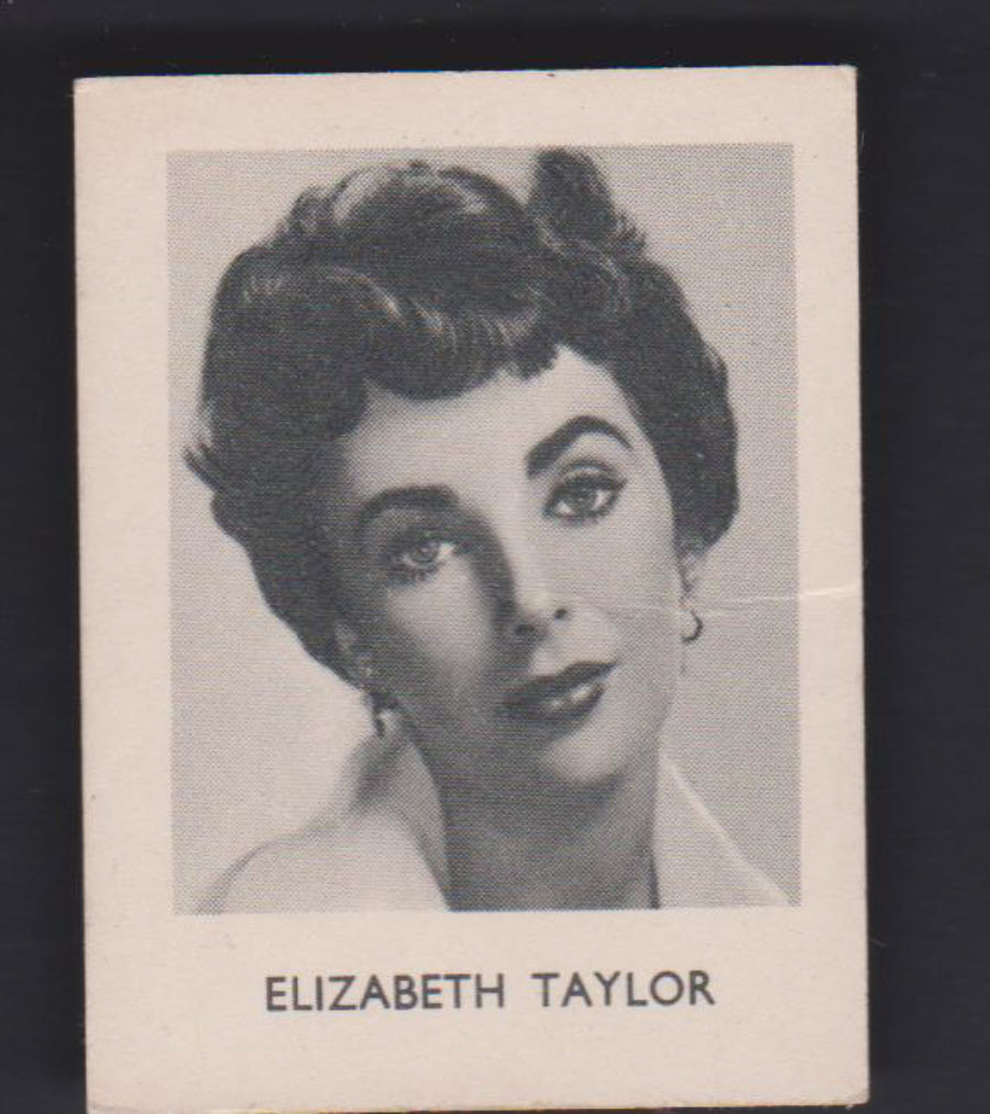 Jibco Tea Screen Stars No4 Elizabeth Taylor - Click Image to Close