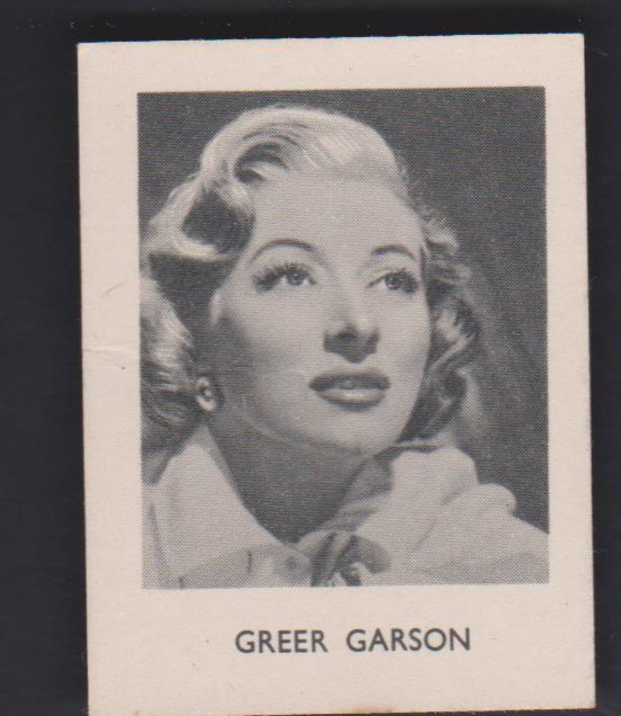 Jibco Tea Screen Stars No5 Greer Garson