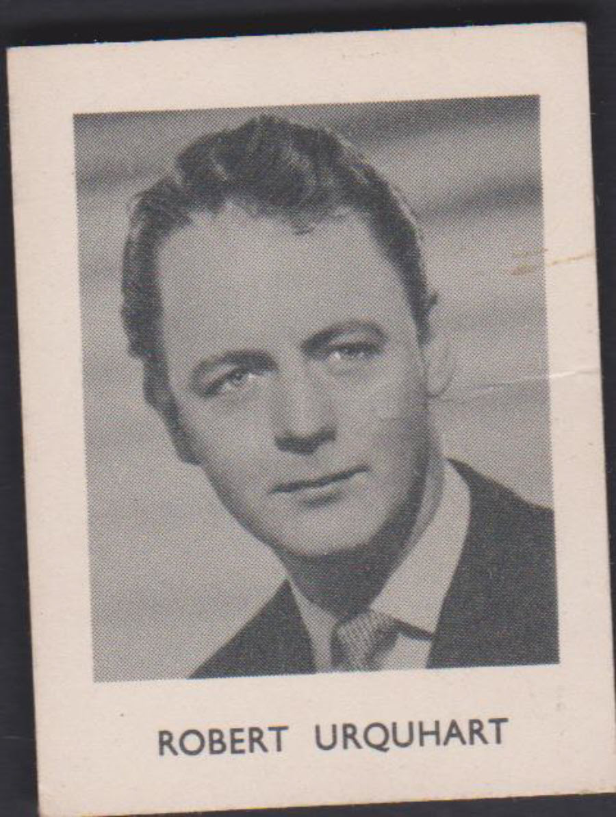 Jibco Tea Screen Stars No20 Robert Urquhart - Click Image to Close