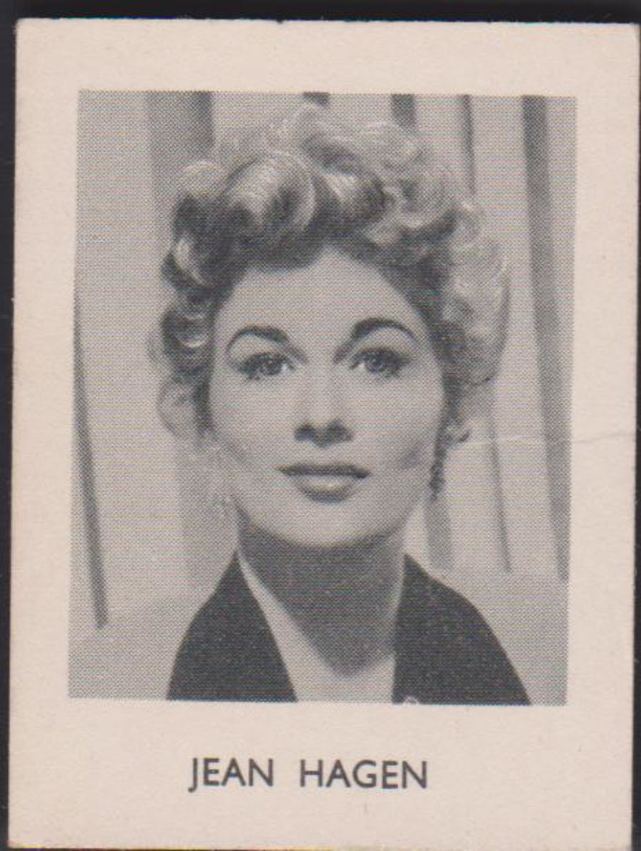 Jibco Tea Screen Stars No23 Jean Hagan - Click Image to Close