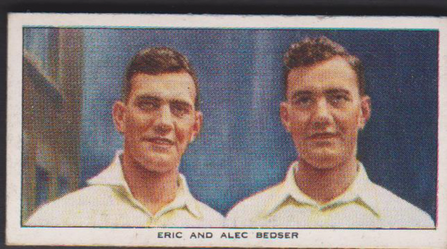 British Automatic Co Sportsman No:- 10 Eric and Alec Bedser - Click Image to Close