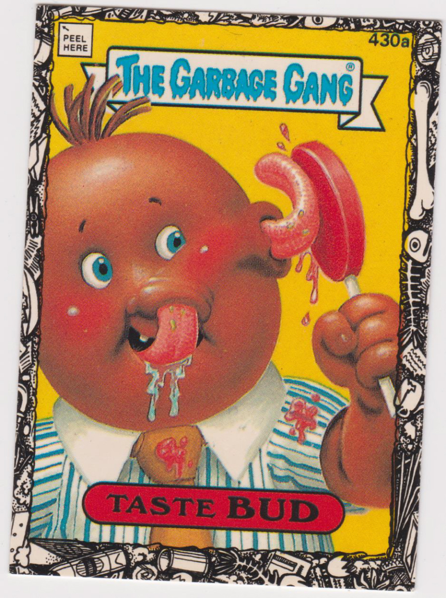 Topps U K Issue Garbage Gang 1992 Series 430a Bud