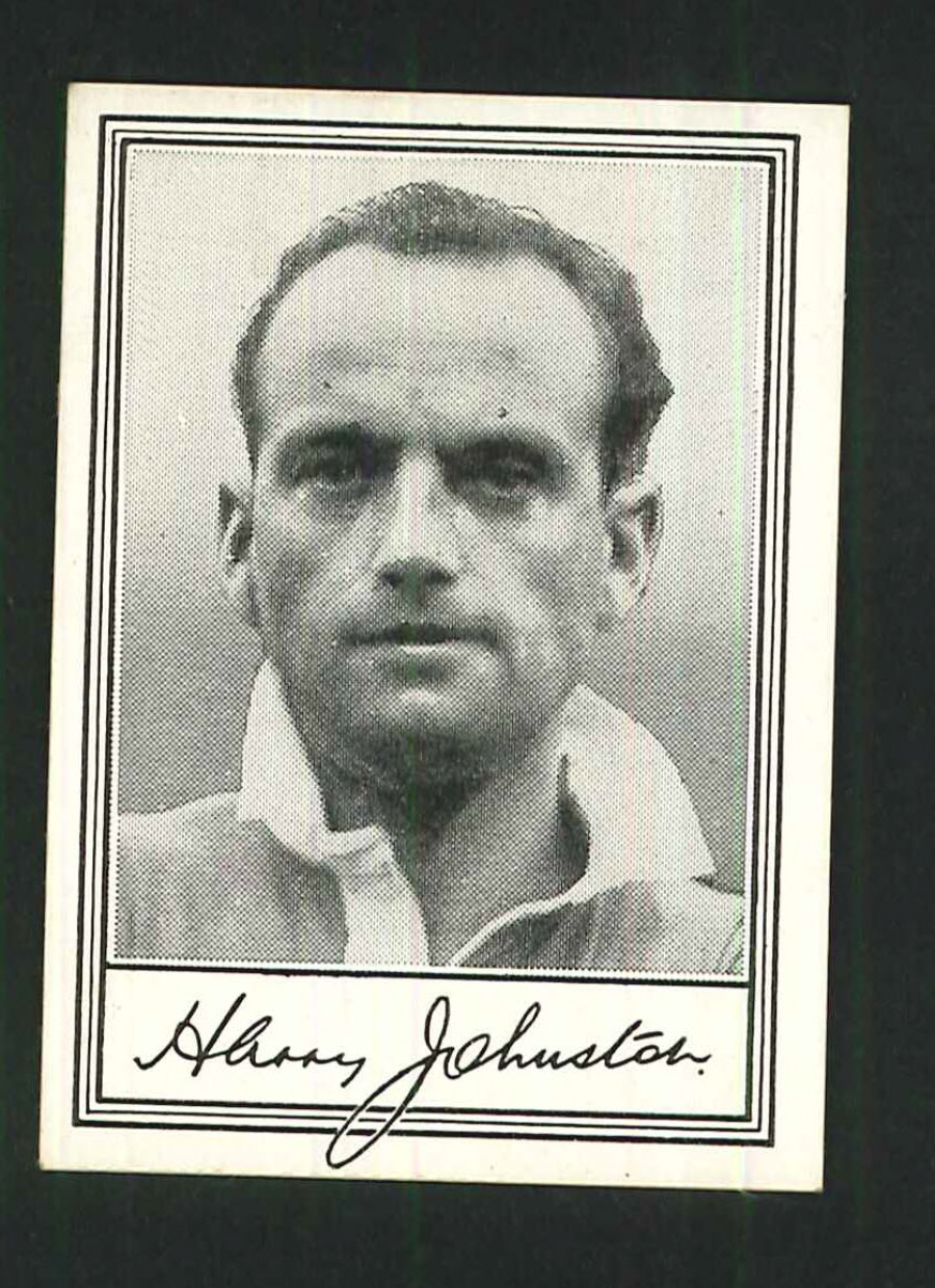 Barratt Famous Footballers A1 No 41 Harry Johnston Blackpool