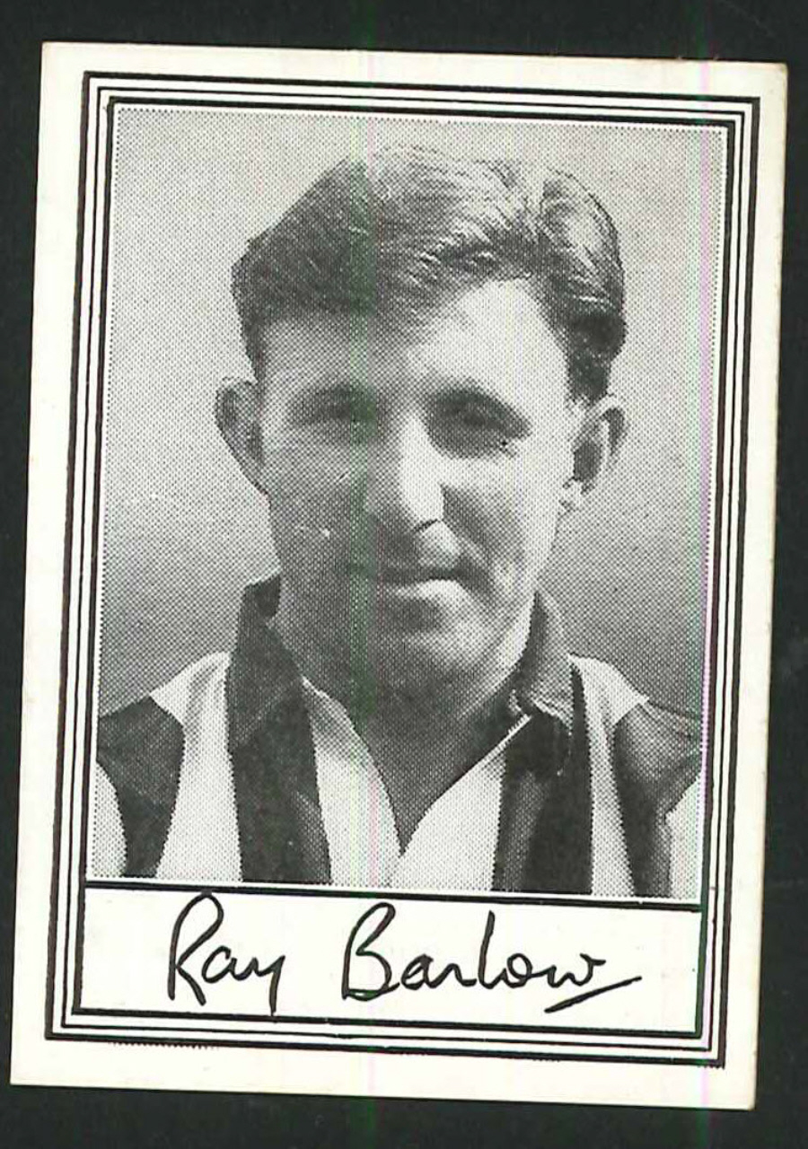 Barratt Famous Footballers A1 No 17 R Barlow West Brom