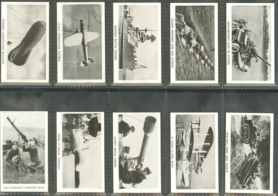 Gerard Set of 50 Modern Armaments numbererd - Click Image to Close
