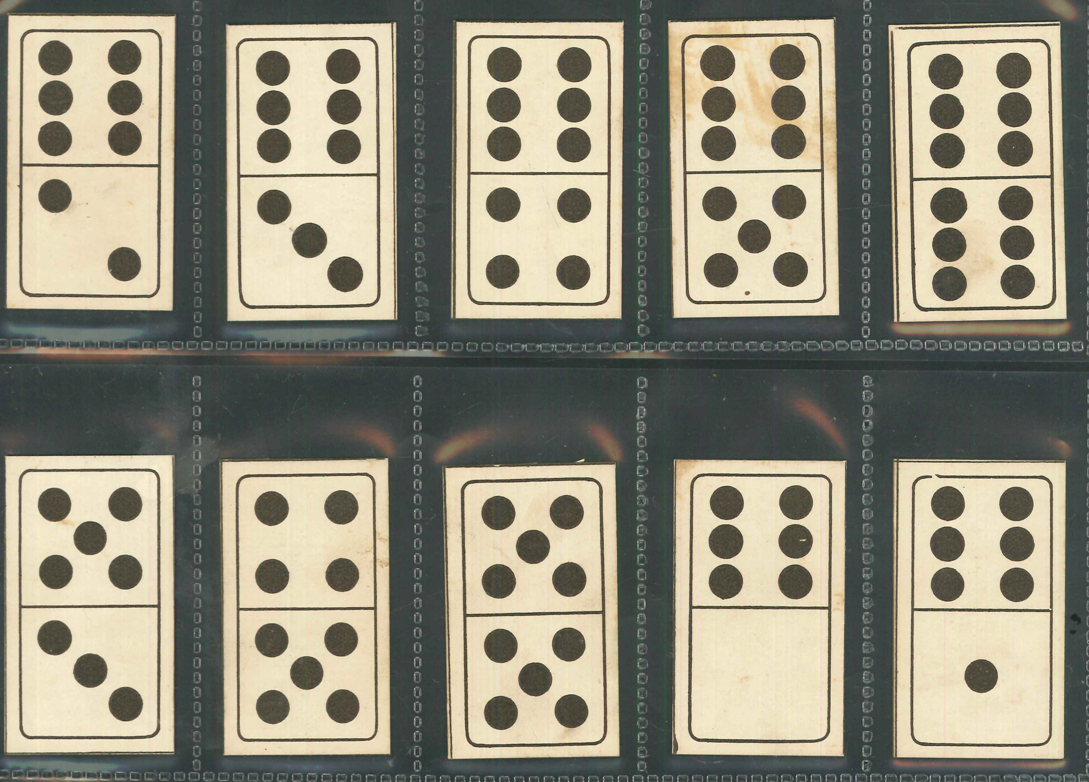 Liberty Bodice Dominoes series of 28 - Click Image to Close
