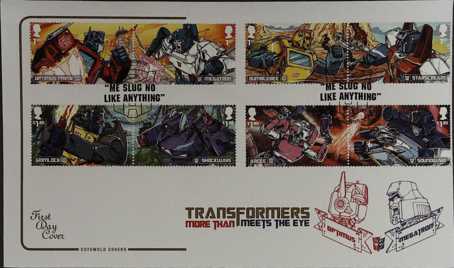 2022 TRANSFORMERS COTSWOLD FDC - Grimley, Worcester Postmark
