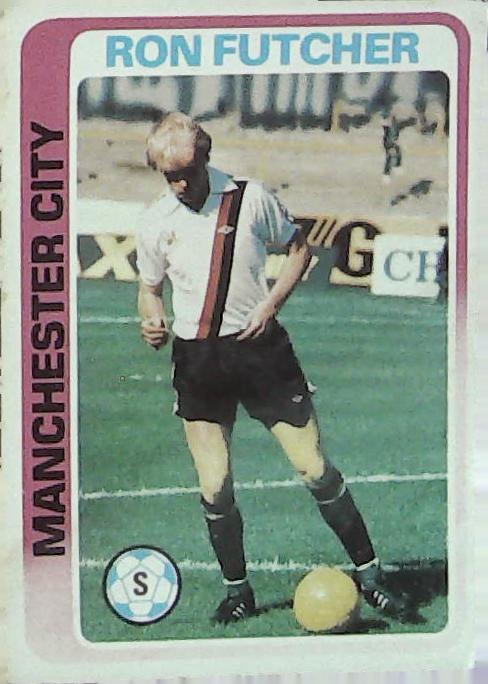 Topps UK 1979 Footballers Blue Back MANCHESTER CITY No 337 Paul Futcher