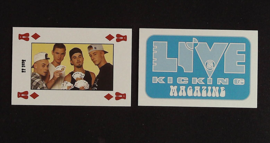 Live & Kicking Magazine Playing Card Ace Diamonds East 17