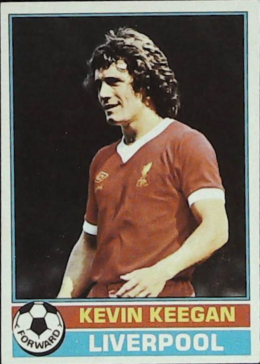 Topps UK Footballers Red Back 1977 LIVERPOOL No200 KEVIN KEEGAN - Click Image to Close