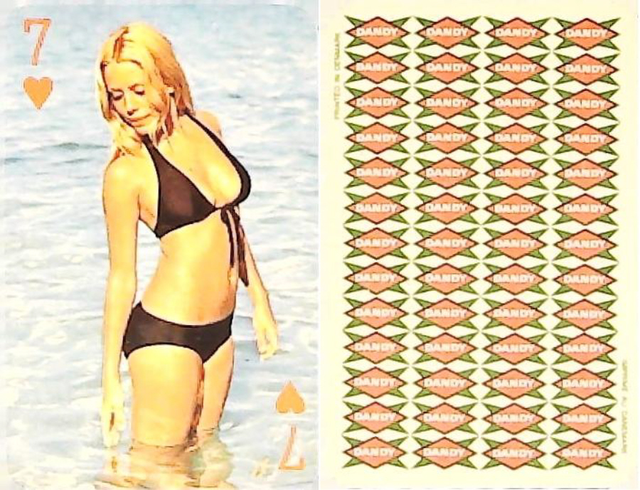 Dandy Gum Pin Ups Photos Hearts No 7