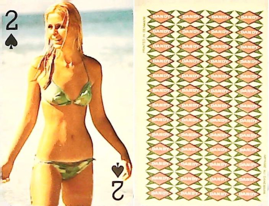 Dandy Gum Pin Ups Photos Spades No2