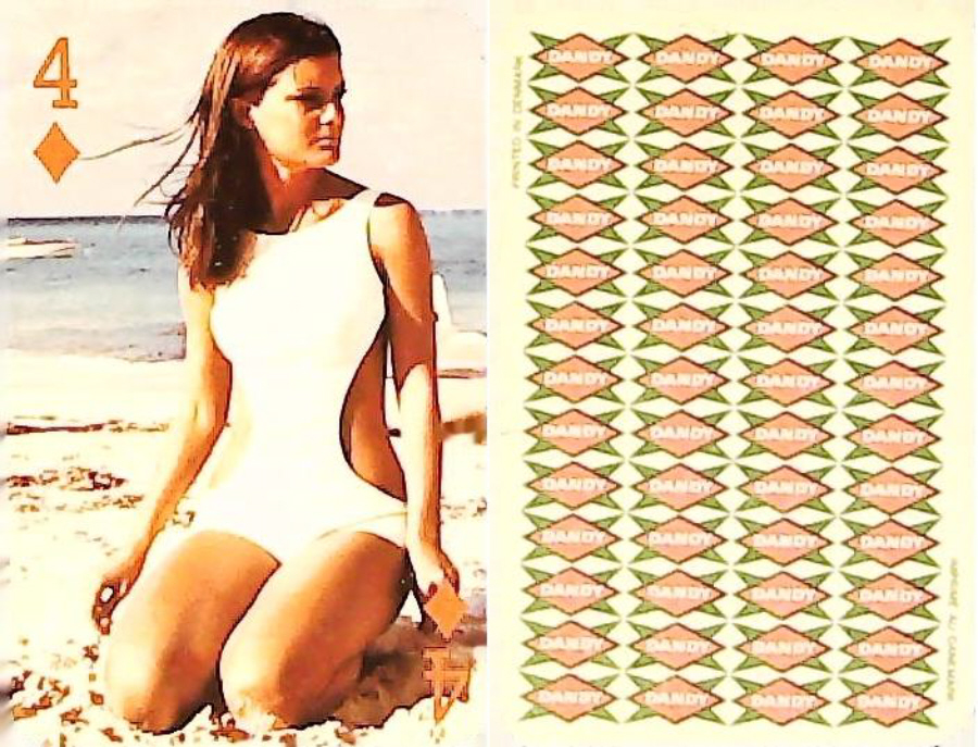 Dandy Gum Pin Ups Photos Diamonds No 4